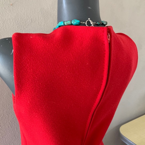 Vintage Pauline Trigere Dress - Wool Crepe - Picture 16 of 16